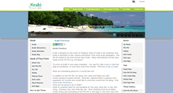 Desktop Screenshot of krabi.info